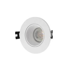 DK3061-WH Встраиваемый светильник, IP 20, 10 Вт, GU5.3, LED, белый/белый, пластик в Магнитогорске - magnitogorsk.mebel24.online | фото 1