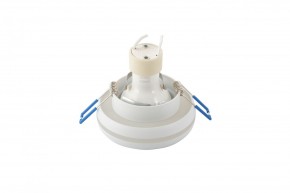 DK4031-WH Встраиваемый светильник, IP 20, 10 Вт, GU10, белый, алюминий/пластик в Магнитогорске - magnitogorsk.mebel24.online | фото 1