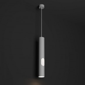 DK4045-WH Подвесной светильник, с декоративным вырезом, IP 20, до 15 Вт, LED, GU10, белый, алюминий в Магнитогорске - magnitogorsk.mebel24.online | фото 2