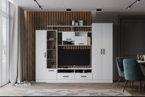 Гостиная Оскар-5 Белый в Магнитогорске - magnitogorsk.mebel24.online | фото