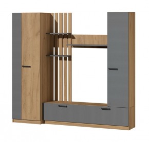 Гостиная Юджи (Дуб Крафт золотой/Графит) в Магнитогорске - magnitogorsk.mebel24.online | фото 2