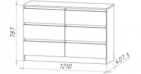 НИЦЦА-7 Комод (НЦ.07) в Магнитогорске - magnitogorsk.mebel24.online | фото 3