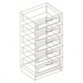 Комод "СА-03" Александрия в Магнитогорске - magnitogorsk.mebel24.online | фото 3