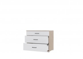 Комод VICTOR (Сонома/Белый) в Магнитогорске - magnitogorsk.mebel24.online | фото 2