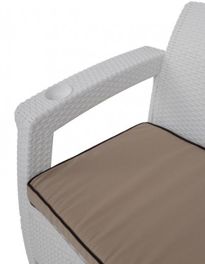 Комплект уличной мебели Yalta Premium Terrace Set (Ялта) белый (+подушки под спину) в Магнитогорске - magnitogorsk.mebel24.online | фото 5