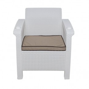 Комплект уличной мебели Yalta Premium Terrace Set (Ялта) белый (+подушки под спину) в Магнитогорске - magnitogorsk.mebel24.online | фото 6