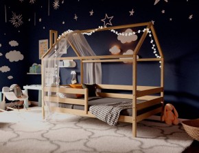 Кровать-домик 80*160 без покраски в Магнитогорске - magnitogorsk.mebel24.online | фото 2