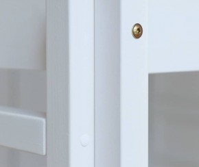 Кровать-домик двухъярусная 80*190 Белый в Магнитогорске - magnitogorsk.mebel24.online | фото 3
