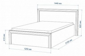 Кровать полутораспальная Нобиле Кр-120 в Магнитогорске - magnitogorsk.mebel24.online | фото 3