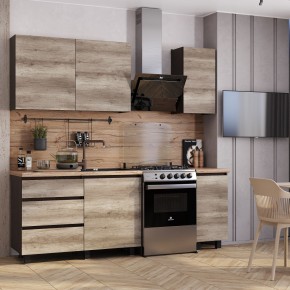 Кухня Энигма 1.6 м (венге/дуб каньон) в Магнитогорске - magnitogorsk.mebel24.online | фото 1