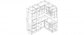 Кухонный гарнитур Демо 2200*1700 (Стол. 26мм) в Магнитогорске - magnitogorsk.mebel24.online | фото 2