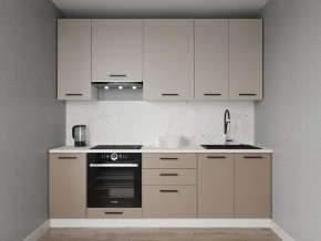 Кухонный гарнитур Каппучино 2400 h950 (Стол. 38мм) в Магнитогорске - magnitogorsk.mebel24.online | фото