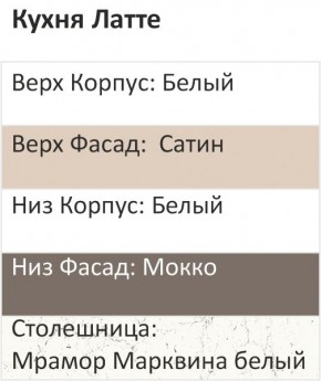 Кухонный гарнитур Латте 1200 (Стол. 38мм) в Магнитогорске - magnitogorsk.mebel24.online | фото 3