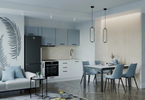 Кухонный гарнитур Ниагара 2550 (Стол. 26мм) в Магнитогорске - magnitogorsk.mebel24.online | фото 1