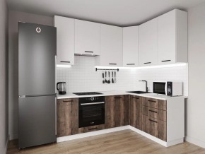 Кухонный гарнитур Старое Дерево 2200*1600 h950 (Стол. 38мм) в Магнитогорске - magnitogorsk.mebel24.online | фото