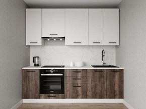 Кухонный гарнитур Старое Дерево 2400 h950 (Стол. 38мм) в Магнитогорске - magnitogorsk.mebel24.online | фото