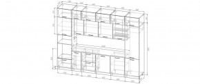 Кухонный гарнитур Старое Дерево 3400 (Стол. 26мм) в Магнитогорске - magnitogorsk.mebel24.online | фото 2