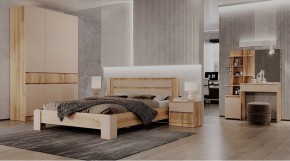 ЛЕНОРА Спальный гарнитур (модульный) кашемир в Магнитогорске - magnitogorsk.mebel24.online | фото