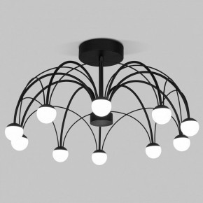 Люстра на штанге Eurosvet Ragno 90035/10 LED черный в Магнитогорске - magnitogorsk.mebel24.online | фото