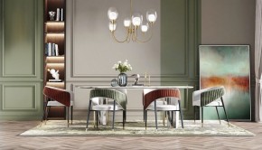 Люстра на штанге Maytoni Aura MOD016PL-06BS в Магнитогорске - magnitogorsk.mebel24.online | фото 3