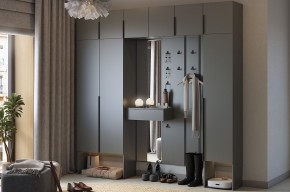 МЕБЕЛЬСОН К32 Прихожая (графит) в Магнитогорске - magnitogorsk.mebel24.online | фото