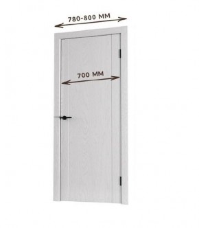 Межкомнатная дверь Bolivar Каньон браун (комплект) 700 в Магнитогорске - magnitogorsk.mebel24.online | фото