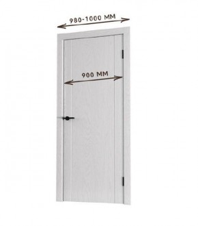 Межкомнатная дверь Bolivar Каньон браун (комплект) 900 в Магнитогорске - magnitogorsk.mebel24.online | фото