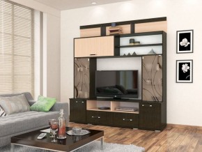 Мини-стенка ОГЦС-2 Оскар-18 венге-дуб в Магнитогорске - magnitogorsk.mebel24.online | фото