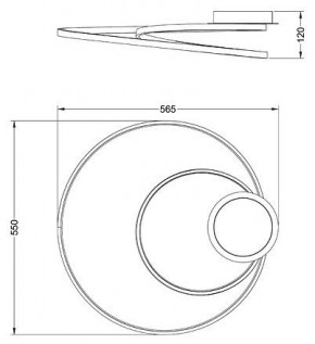 Накладной светильник Arte Lamp Millo A3893PL-30BK в Магнитогорске - magnitogorsk.mebel24.online | фото 2