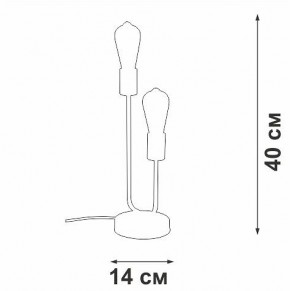 Настольная лампа декоративная Vitaluce V3005 V3005-1/2L в Магнитогорске - magnitogorsk.mebel24.online | фото 5