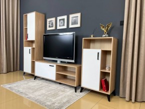 ОСКАР TRIO Гостиная (дуб золотой/белый) в Магнитогорске - magnitogorsk.mebel24.online | фото 3