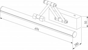 Подсветка для картины Elektrostandard Monza a064138 в Магнитогорске - magnitogorsk.mebel24.online | фото 4
