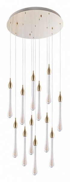 Подвесная люстра Arte Lamp Raindrop A1803LM-36PB в Магнитогорске - magnitogorsk.mebel24.online | фото