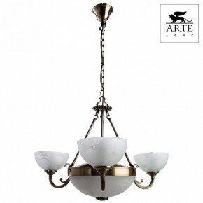 Подвесная люстра Arte Lamp Windsor A3777LM-3-2AB в Магнитогорске - magnitogorsk.mebel24.online | фото 2