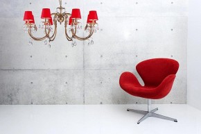 Подвесная люстра Arti Lampadari Meranola Meranola E 1.1.8 AG в Магнитогорске - magnitogorsk.mebel24.online | фото 3
