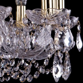 Подвесная люстра Bohemia Ivele Crystal 1402 1402/10/240/G/Leafs в Магнитогорске - magnitogorsk.mebel24.online | фото 3