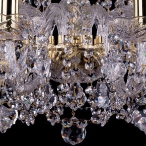 Подвесная люстра Bohemia Ivele Crystal 1402 1402/10/240/G/Leafs в Магнитогорске - magnitogorsk.mebel24.online | фото 5