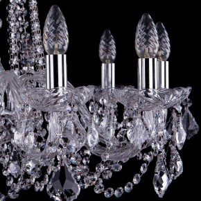 Подвесная люстра Bohemia Ivele Crystal 1402 1402/10/240/Ni/Leafs в Магнитогорске - magnitogorsk.mebel24.online | фото 2