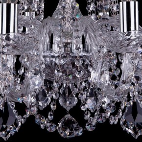 Подвесная люстра Bohemia Ivele Crystal 1402 1402/10/240/Ni/Leafs в Магнитогорске - magnitogorsk.mebel24.online | фото 3