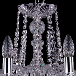Подвесная люстра Bohemia Ivele Crystal 1402 1402/10/240/Ni/Leafs в Магнитогорске - magnitogorsk.mebel24.online | фото 4