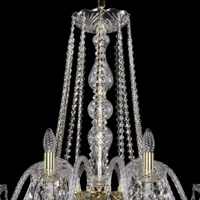 Подвесная люстра Bohemia Ivele Crystal 1402 1402/10/360/G в Магнитогорске - magnitogorsk.mebel24.online | фото 4