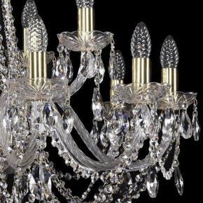 Подвесная люстра Bohemia Ivele Crystal 1402 1402/10+5/300/G в Магнитогорске - magnitogorsk.mebel24.online | фото 2