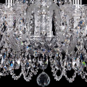 Подвесная люстра Bohemia Ivele Crystal 1402 1402/12/300/Ni в Магнитогорске - magnitogorsk.mebel24.online | фото 4