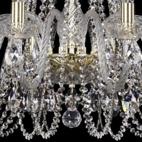 Подвесная люстра Bohemia Ivele Crystal 1402 1402/12/360/G в Магнитогорске - magnitogorsk.mebel24.online | фото 3
