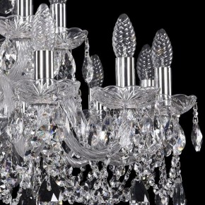 Подвесная люстра Bohemia Ivele Crystal 1402 1402/12+6/240/Ni в Магнитогорске - magnitogorsk.mebel24.online | фото 2