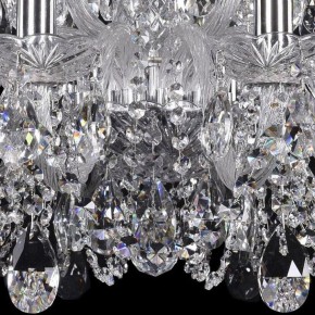 Подвесная люстра Bohemia Ivele Crystal 1402 1402/12+6/240/Ni в Магнитогорске - magnitogorsk.mebel24.online | фото 3
