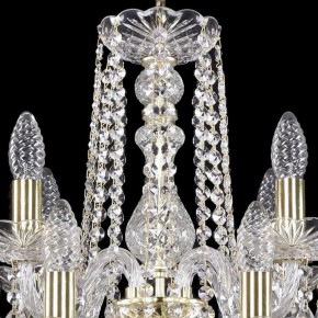 Подвесная люстра Bohemia Ivele Crystal 1402 1402/8+4/160/2d/G в Магнитогорске - magnitogorsk.mebel24.online | фото 4