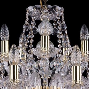 Подвесная люстра Bohemia Ivele Crystal 1411 1411/10+5/240/G/Balls в Магнитогорске - magnitogorsk.mebel24.online | фото 4