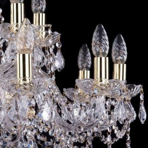 Подвесная люстра Bohemia Ivele Crystal 1411 1411/10+5/240/G/Leafs в Магнитогорске - magnitogorsk.mebel24.online | фото 2