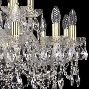 Подвесная люстра Bohemia Ivele Crystal 1411 1411/12+6/240/G в Магнитогорске - magnitogorsk.mebel24.online | фото 2